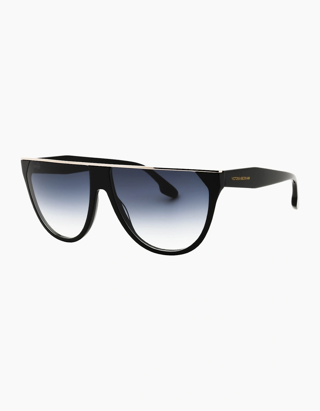Victoria Beckham Smoke Gradient Lens Black Sunglasses