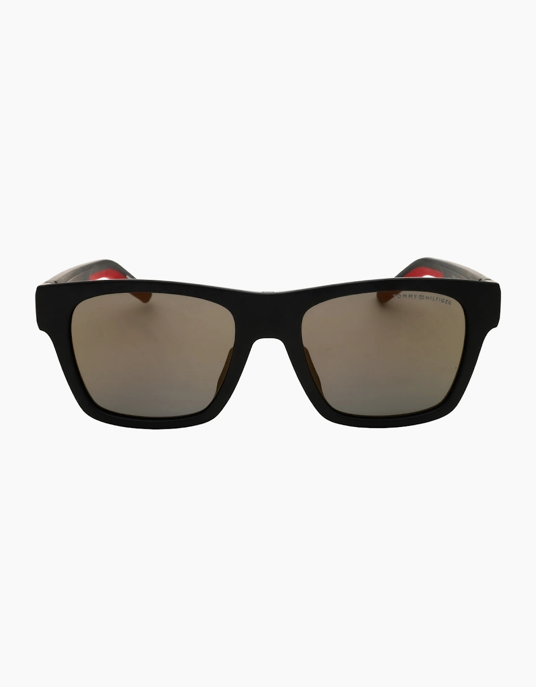 Tommy Hilfiger Brown Mirror Lens Black Sunglasses, 3 of 2