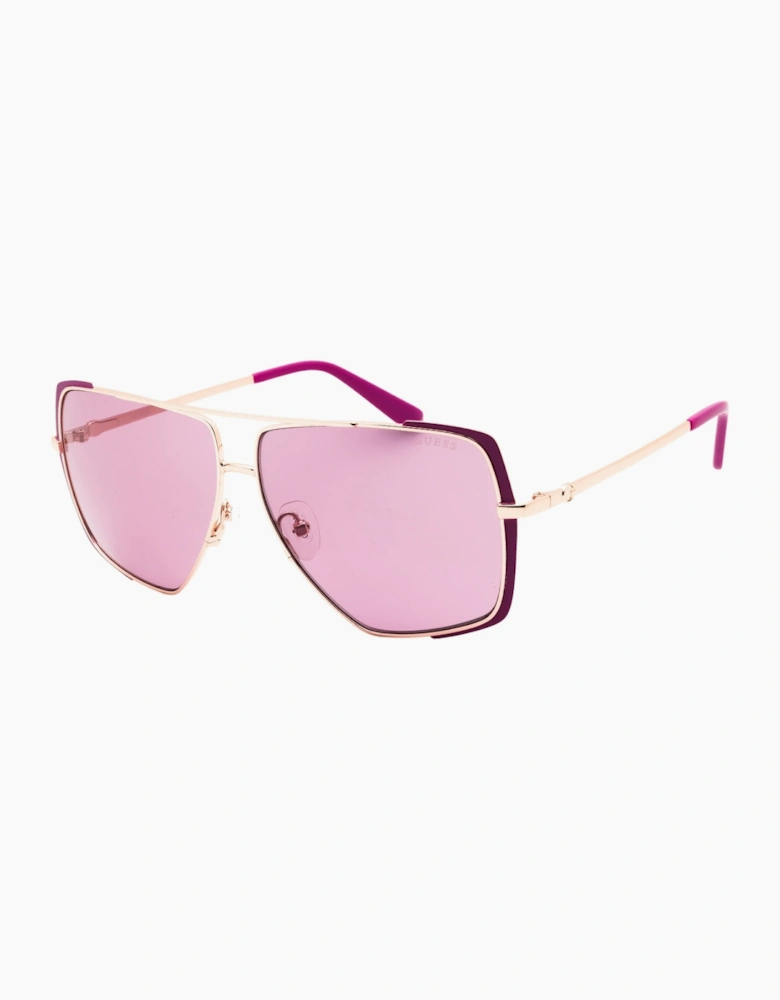 Guess Matte Violet Sunglasses