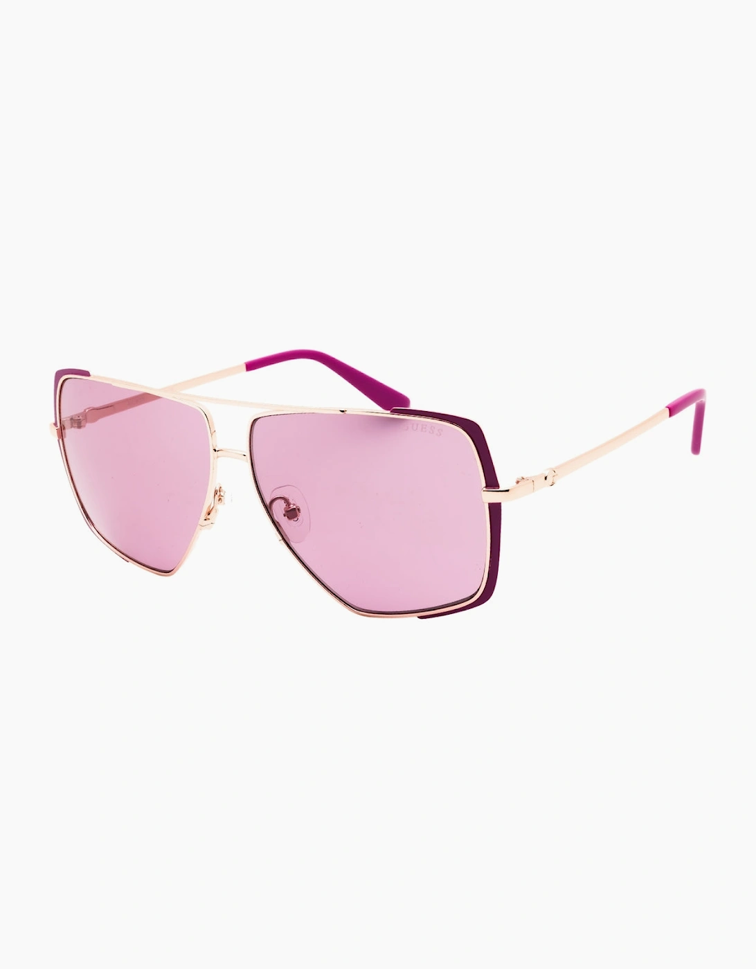 Guess Matte Violet Sunglasses