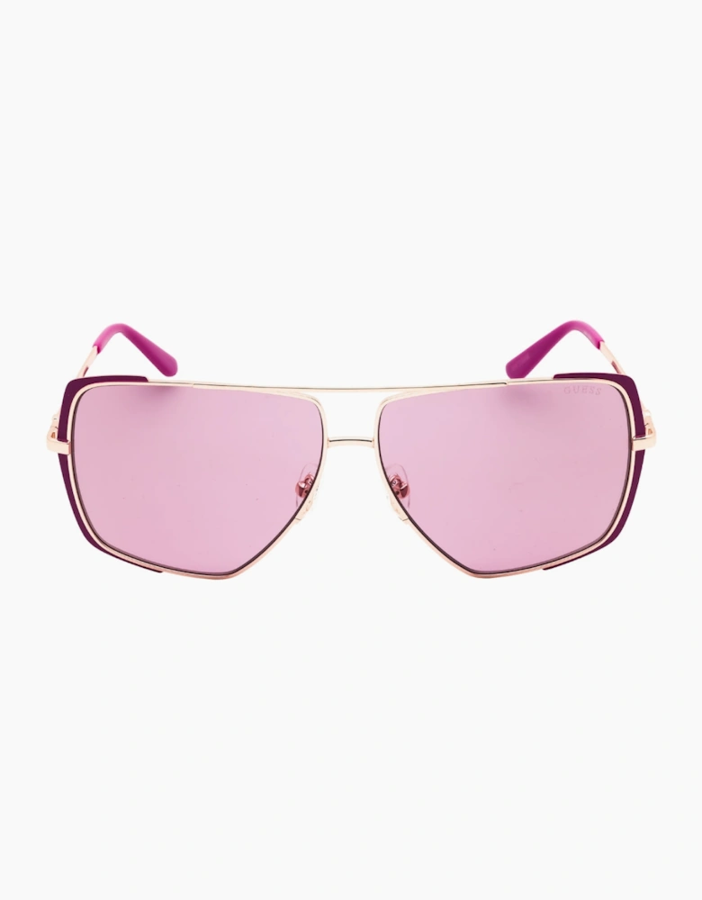 Guess Matte Violet Sunglasses