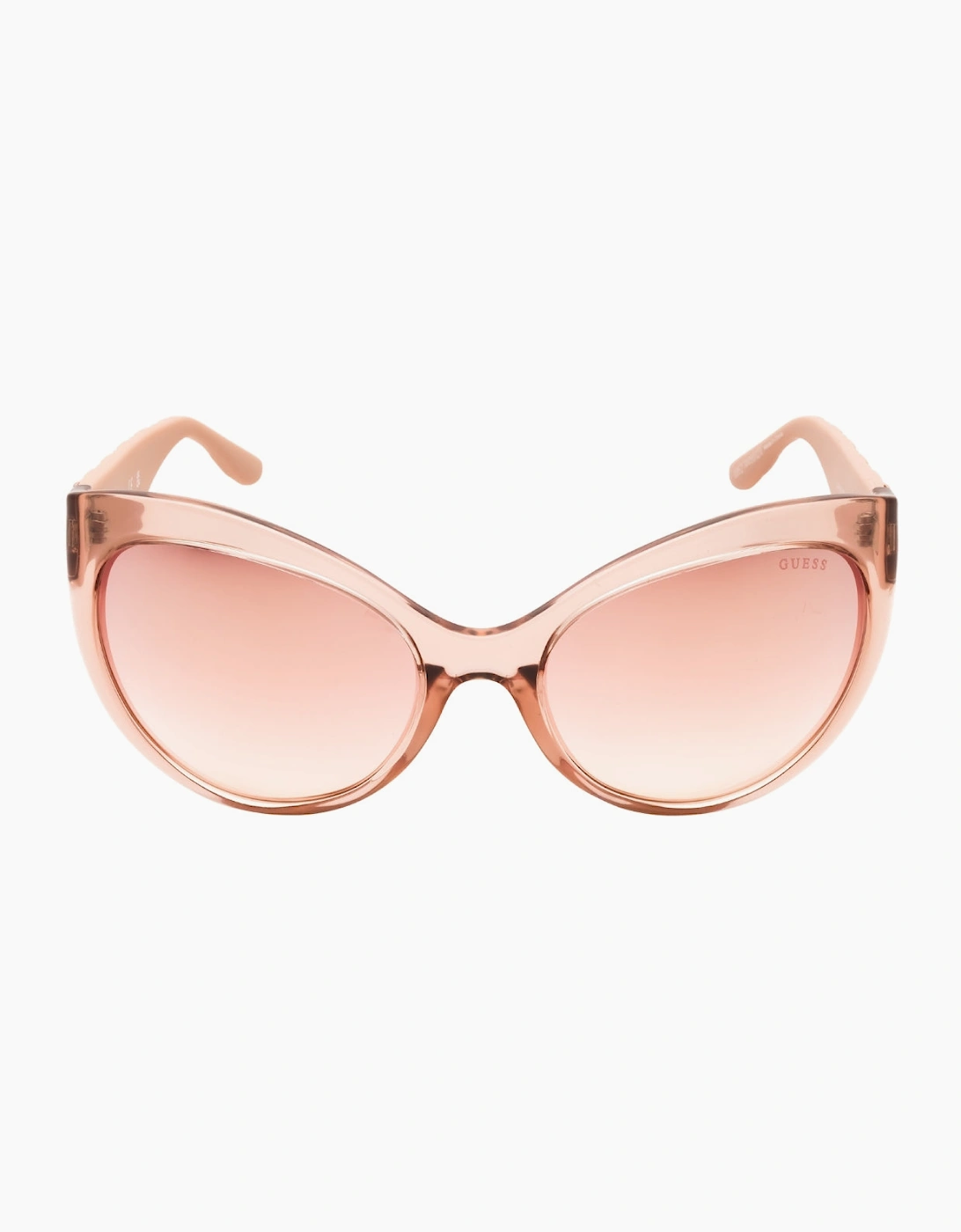 Guess Shiny Beige Bordeaux Mirror Sunglasses
