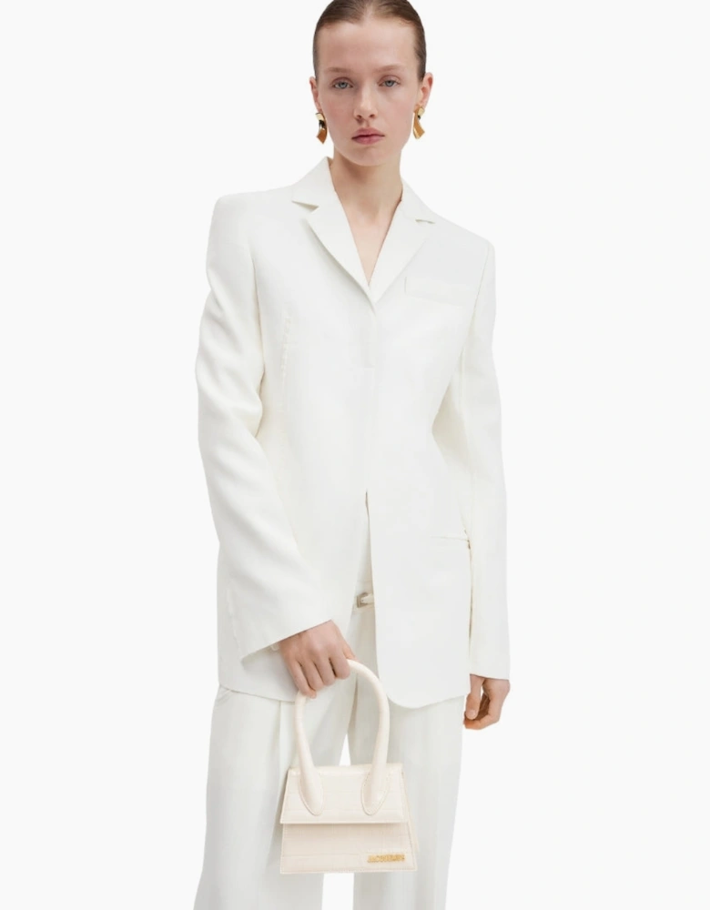 Jacquemus Le Chiquito Moyen Ivory Bag