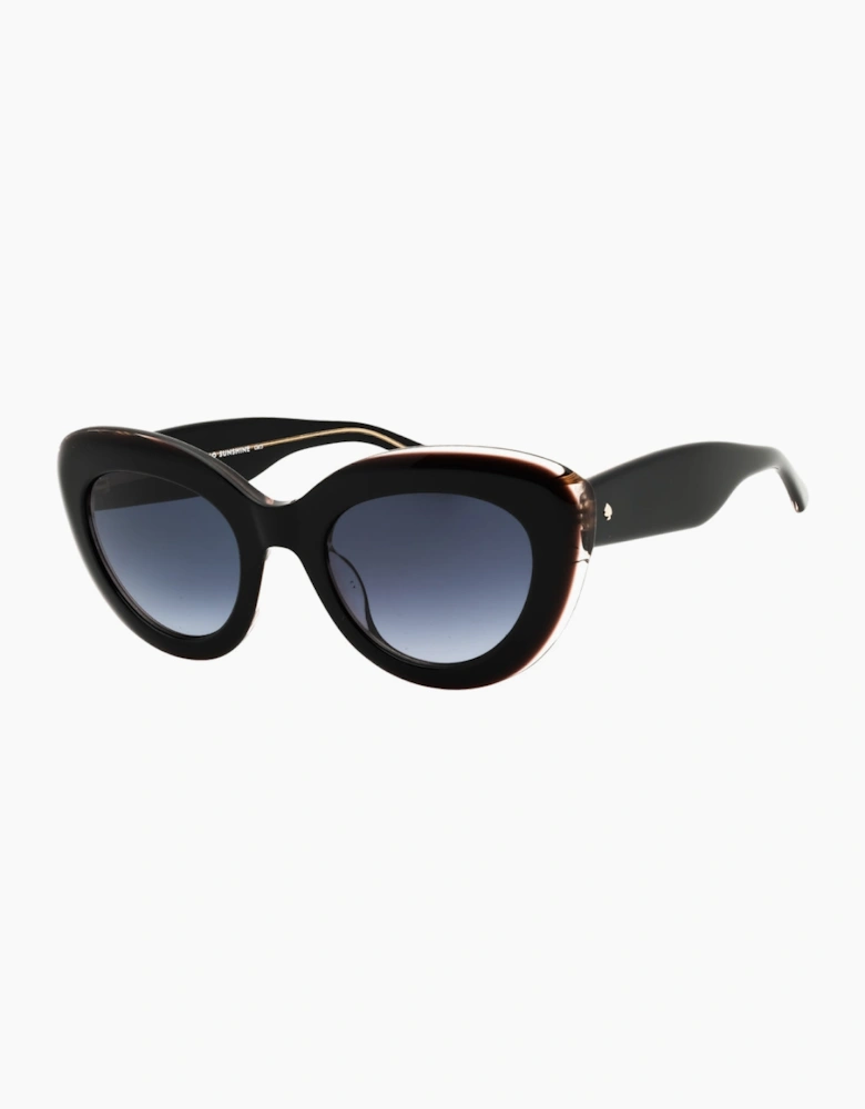 Kate Spade Pink Border Black Sunglasses