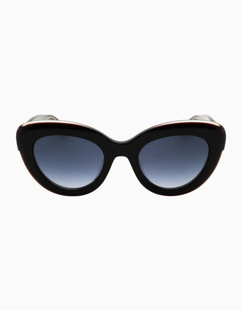 Kate Spade Pink Border Black Sunglasses