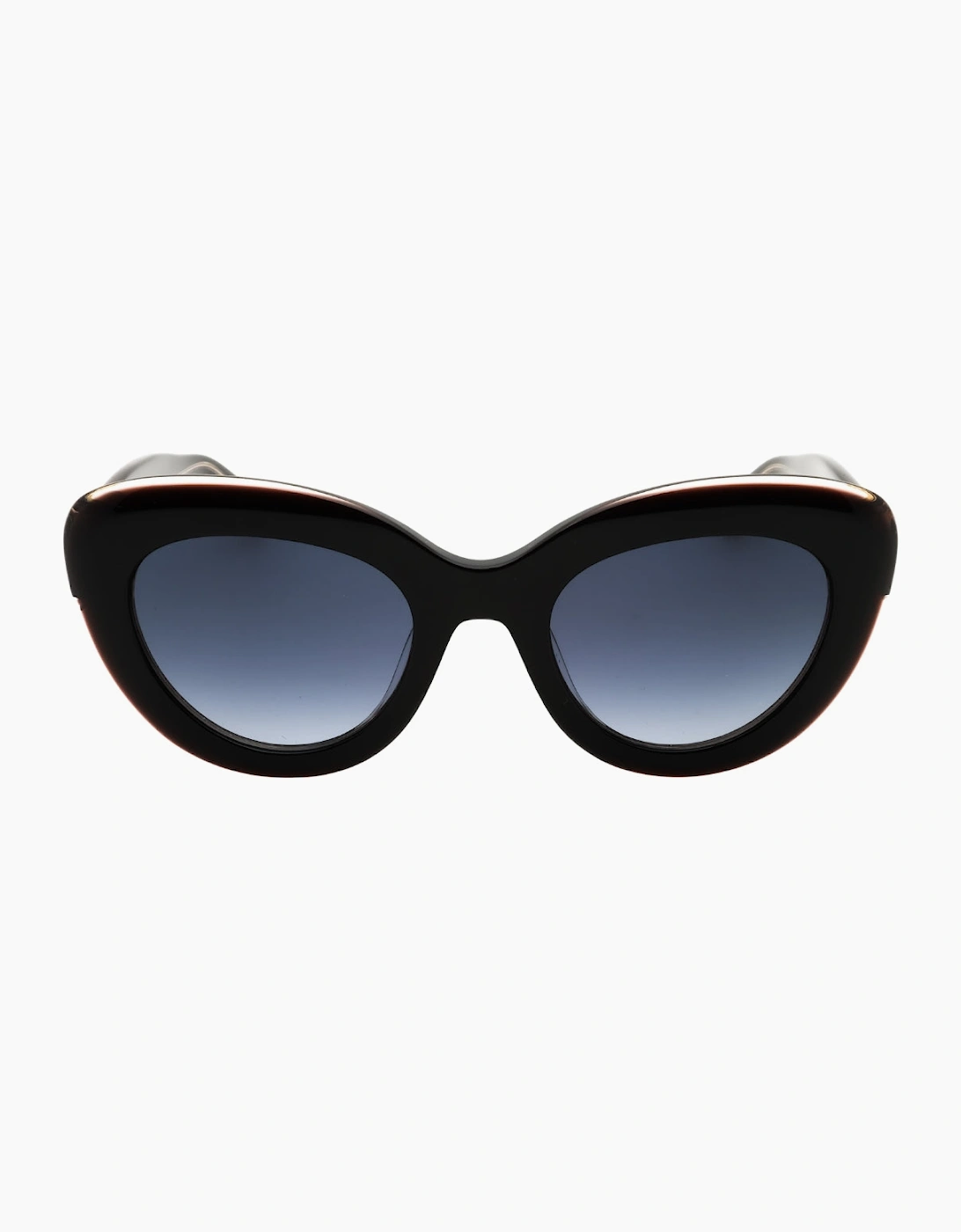 Kate Spade Women's Kate Spade Pink Border Black Sunglasses