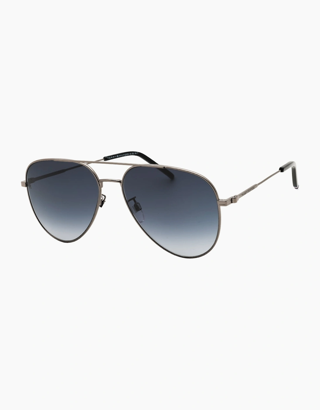 Tommy Hilfiger Dark Ruthenium Grey Gradient Sunglasses