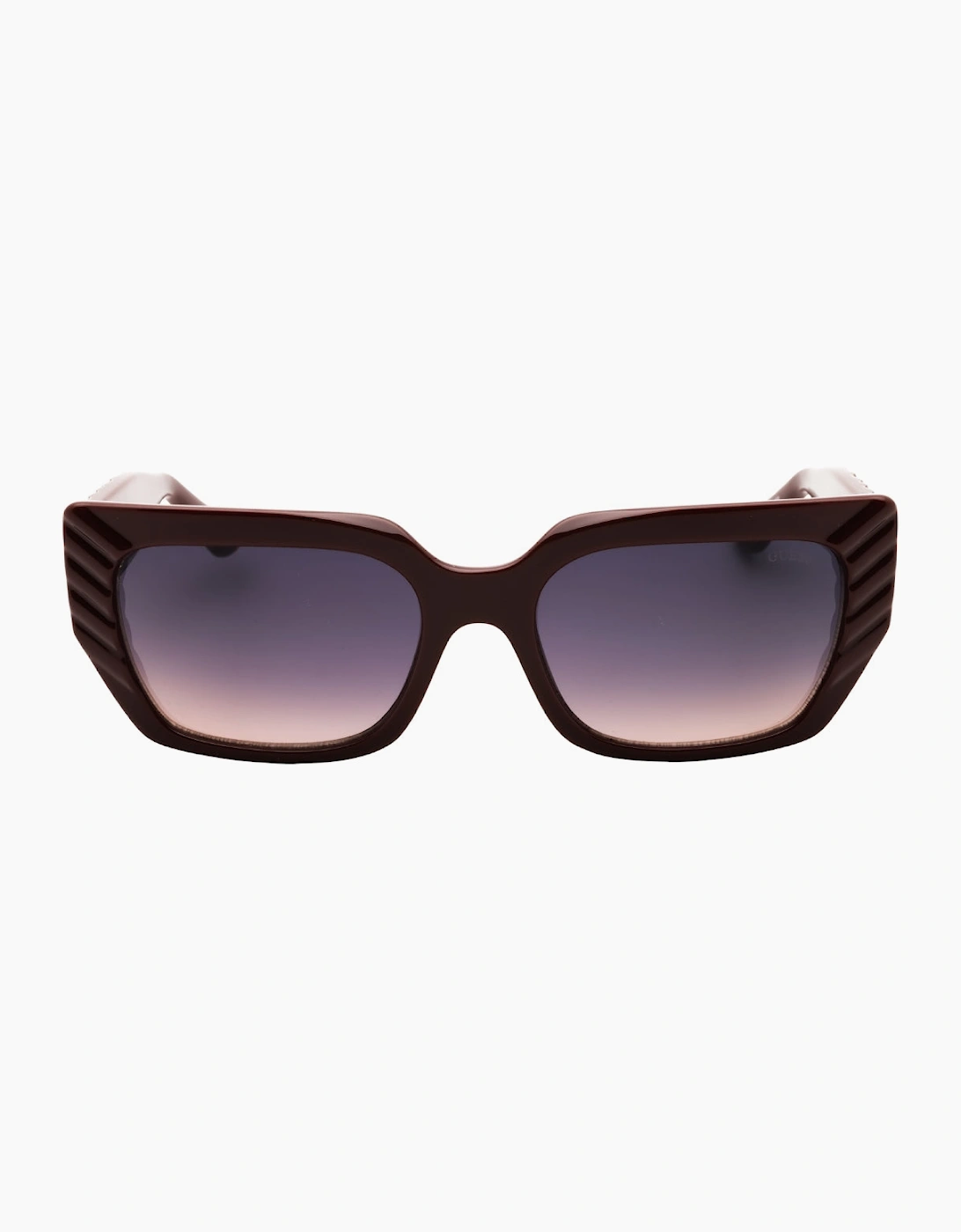 Guess Shiny Bordeaux Smoke Rose Gradient Sunglasses