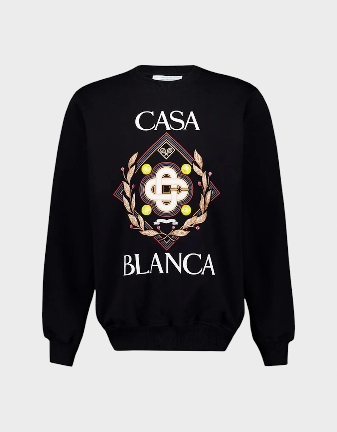 Championship Diamond Printed Sweatshirt Black