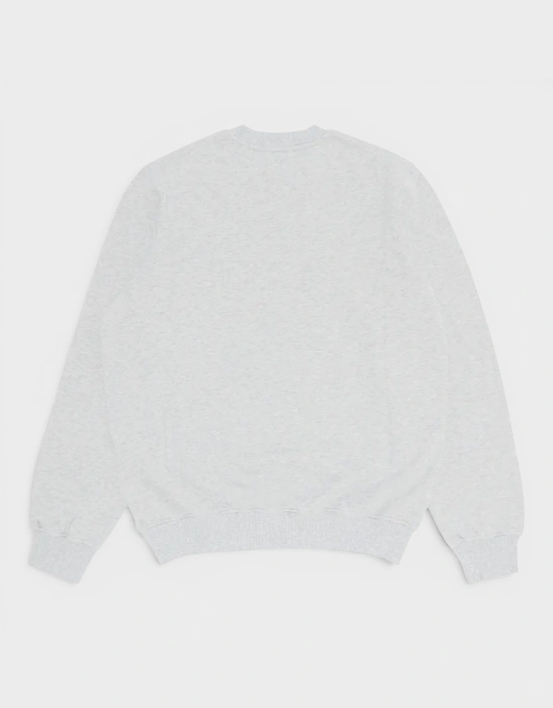 Casa Way Embroidered Sweatshirt Grey