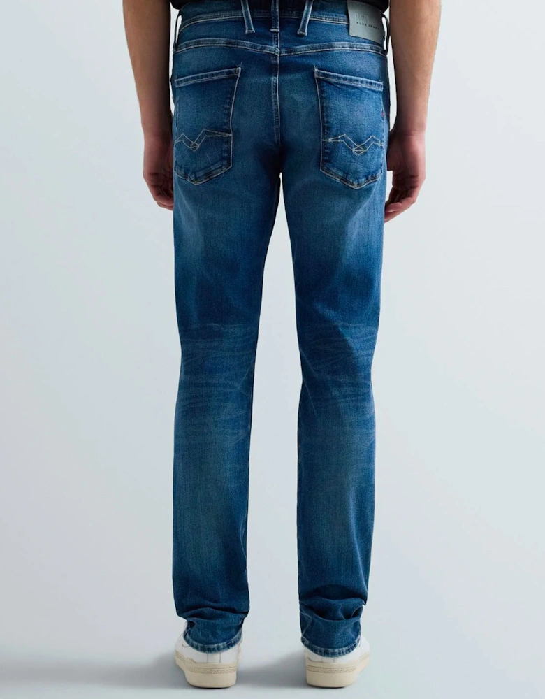 Replay Hyperflex original Anbass Slim Jean 009 Blue
