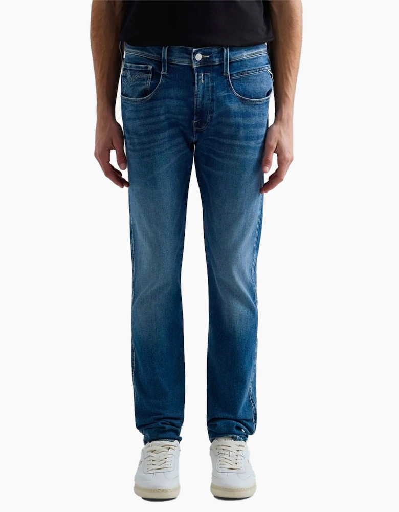 Replay Hyperflex original Anbass Slim Jean 009 Blue