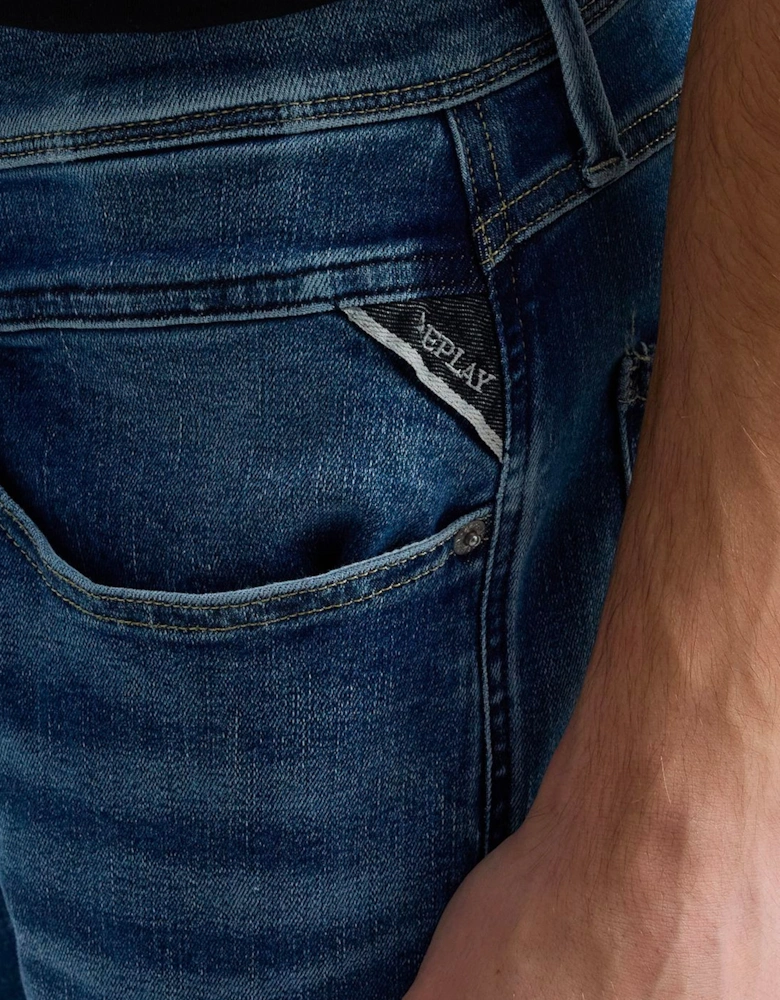 Replay Hyperflex original Anbass Slim Jean 009 Blue