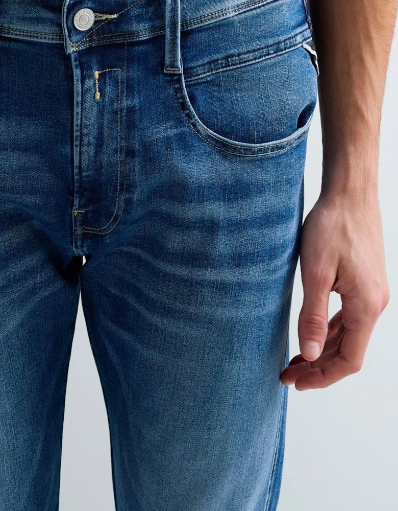 Replay Hyperflex original Anbass Slim Jean 009 Blue