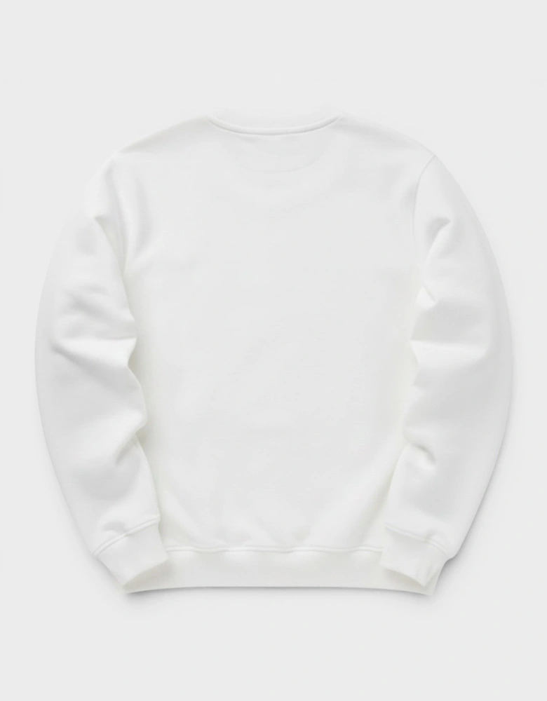 Casa Sport Icon Screen Printed Sweatshirt White