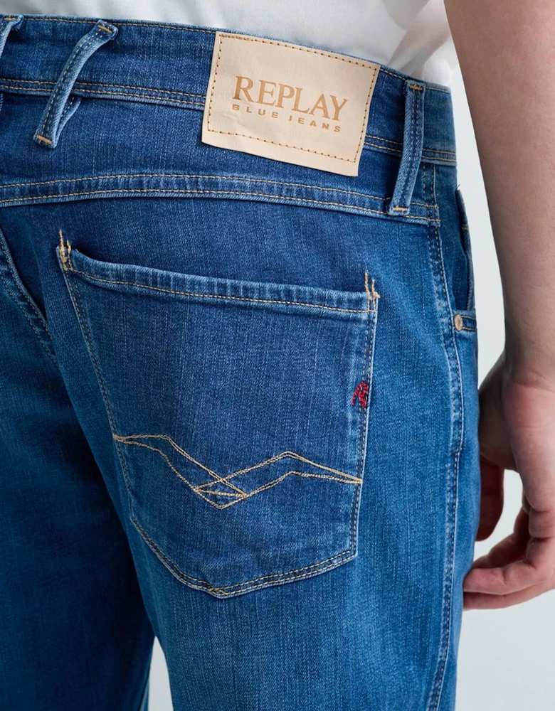 Replay 573 eco Plus Anbass Slim Jean 007 Blue