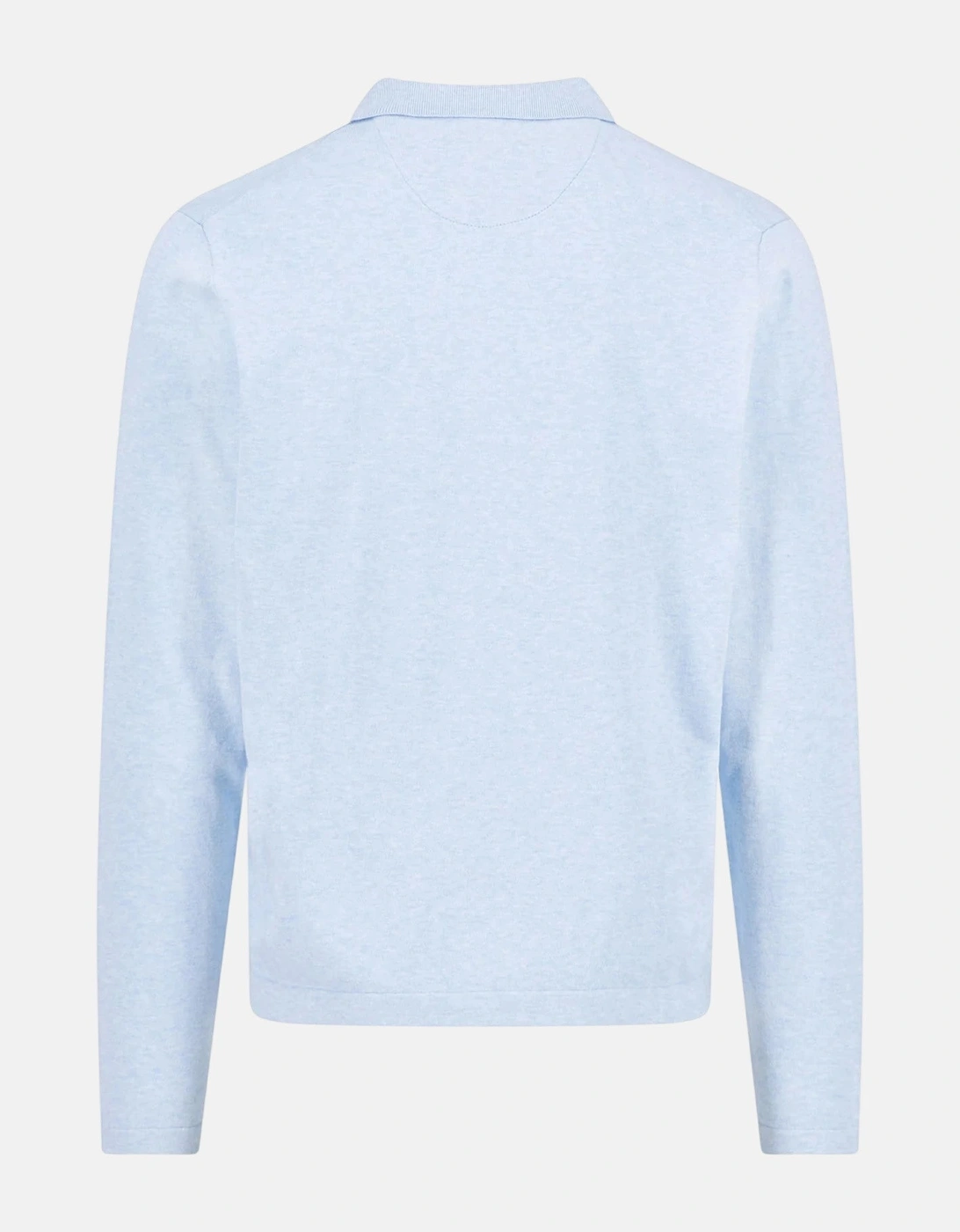 Zip Neck Polo Collar Knit New Breeze