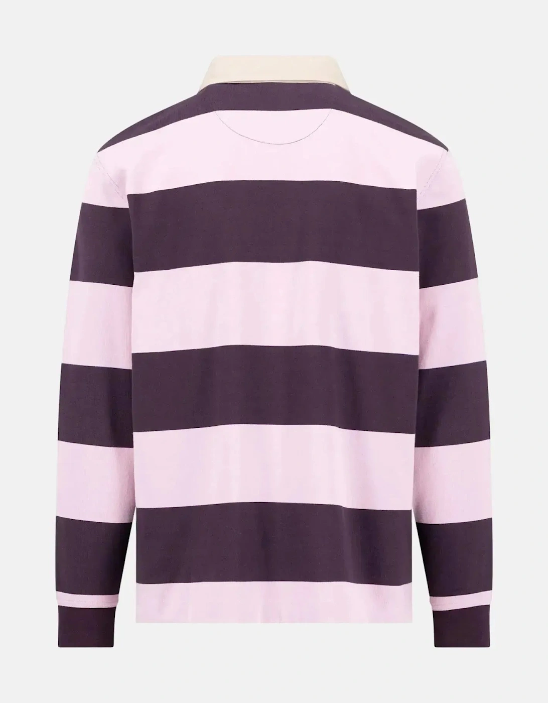 Striped Rugby Shirt Aubergine