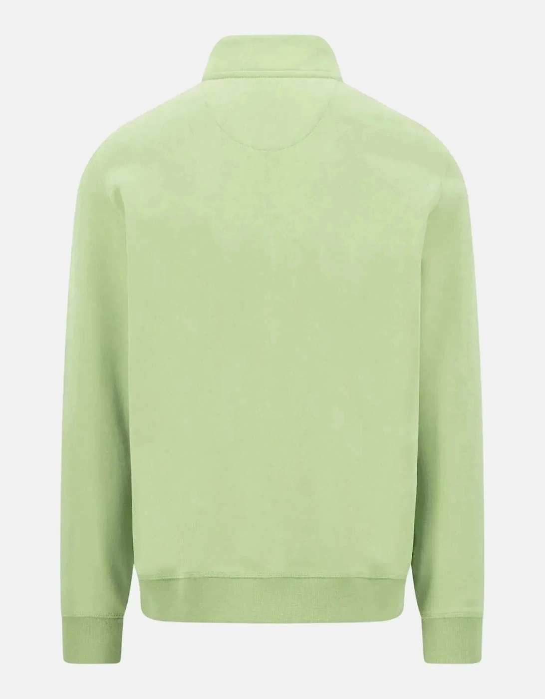 1/4 Zip Stand Collar Sweatshirt Avocado