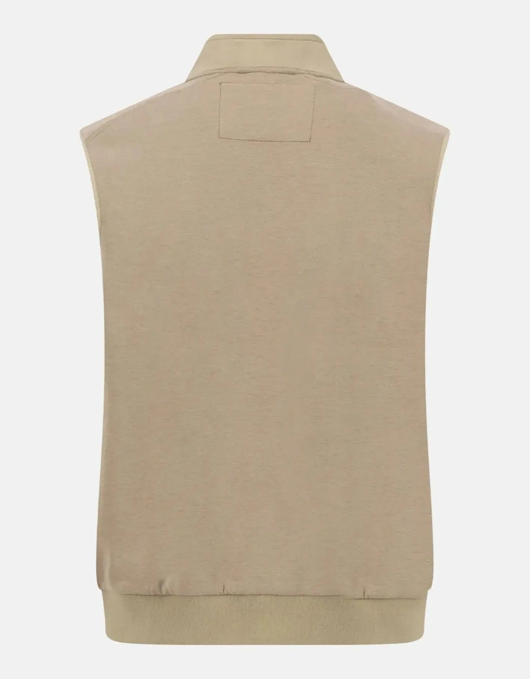 Stand Collar Hybrid Gilet Pistachio