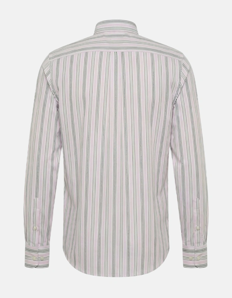 Washed Oxford Stripe Shirt Magnolia