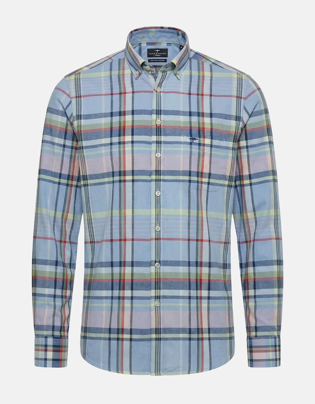 Washed Oxford Check Shirt New Breeze, 6 of 5