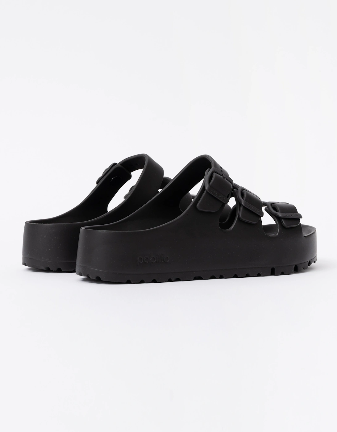 Birkenstock Papillio Florida Womens EVA Platform Sandals - Black