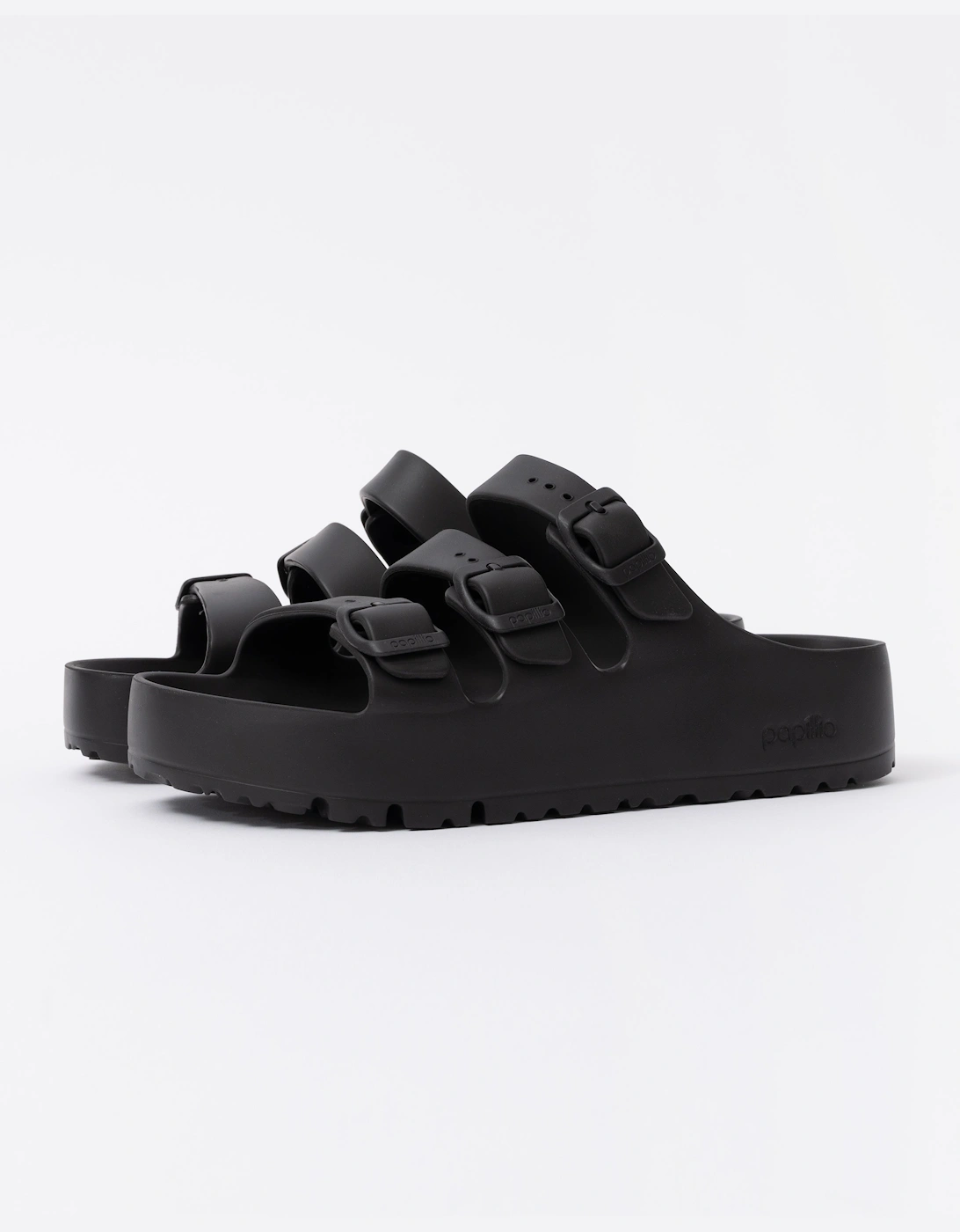 Birkenstock Papillio Florida Womens EVA Platform Sandals - Black