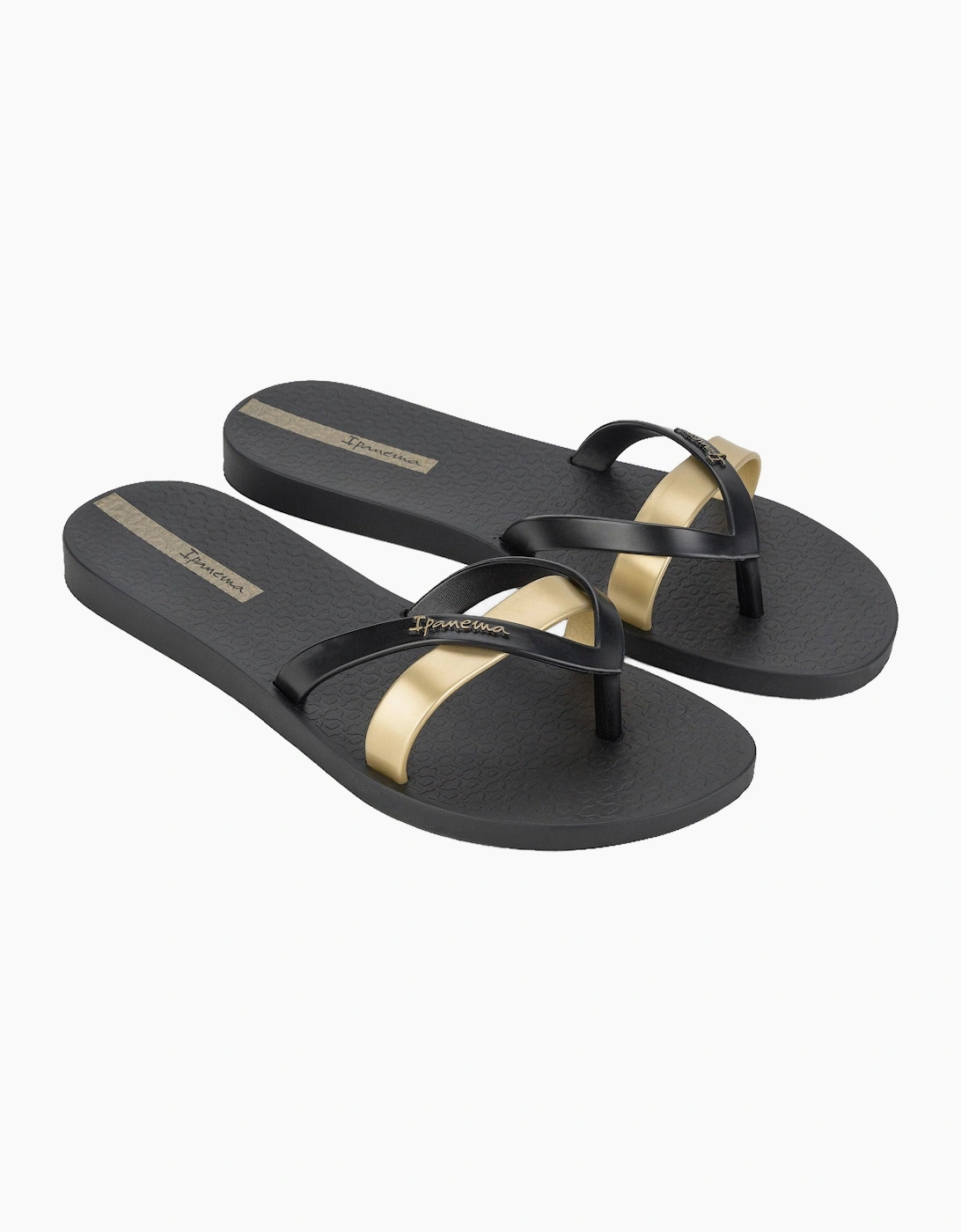 Ipanema Women's Black/Multi Kirei Fem Flip Flops - Size: 8