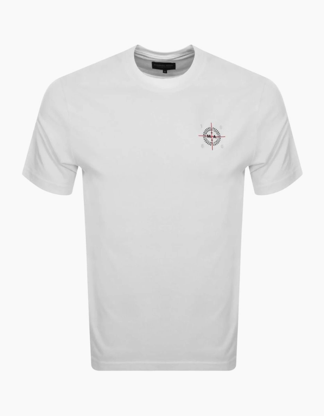 Marshall Artist Men's Marshall Artist Zero Twenty Six White T-Shirt - Navy