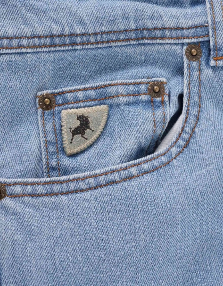 Lois Marvin Bleach Jeans