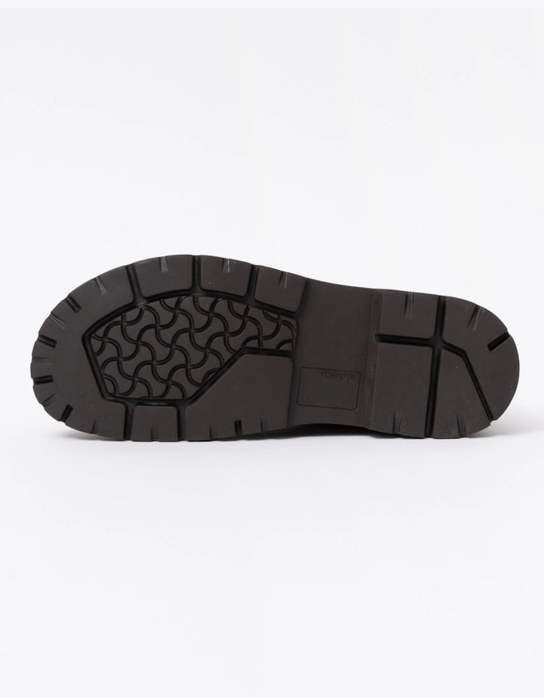 Birkenstock Highwood Slip On Mid Womens Suede Boots - Dark Tea