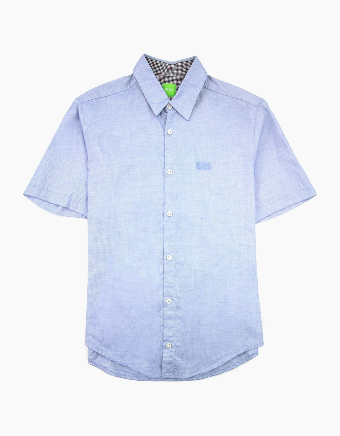 Hugo Boss C-busterino Short Sleeve Shirt Baby Blue