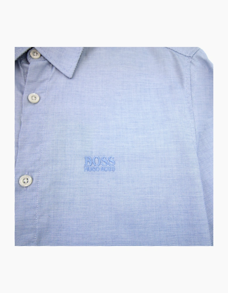 Hugo Boss C-busterino Short Sleeve Shirt Baby Blue