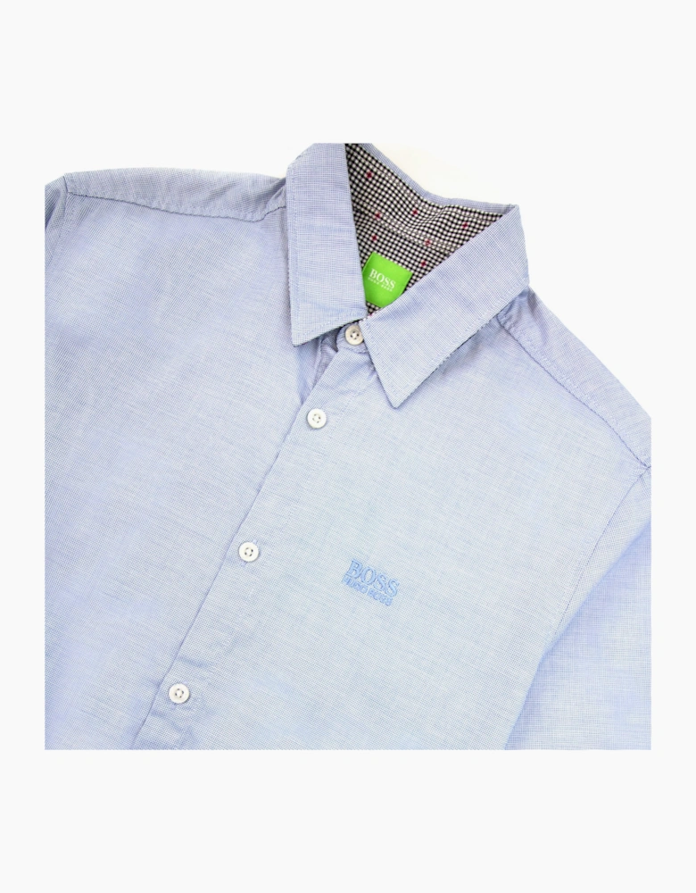 Hugo Boss C-busterino Short Sleeve Shirt Baby Blue