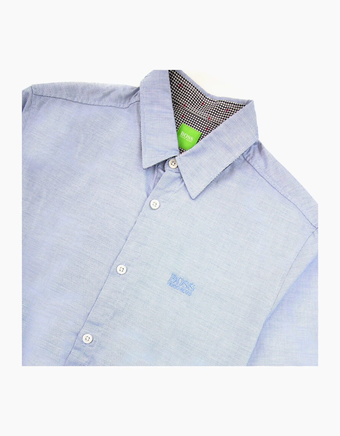 Hugo Boss C-busterino Short Sleeve Shirt Baby Blue