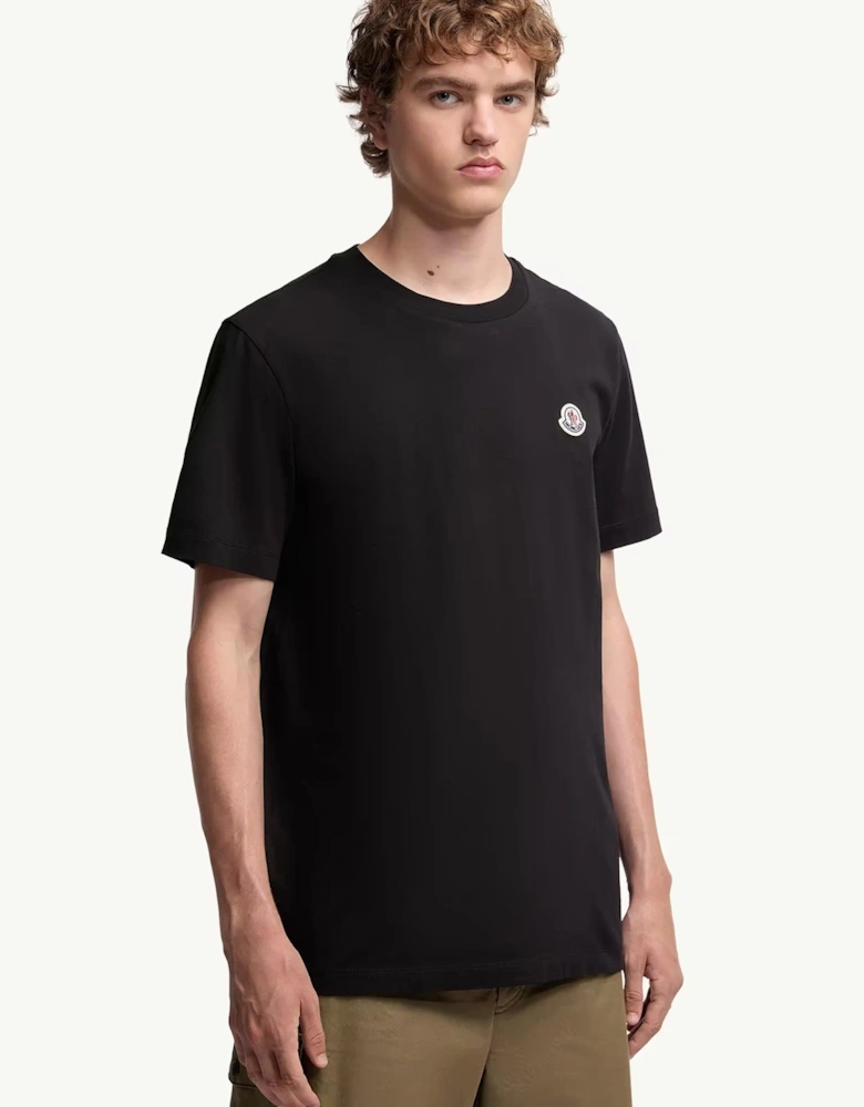 3 Pack Cotton T-Shirts Black