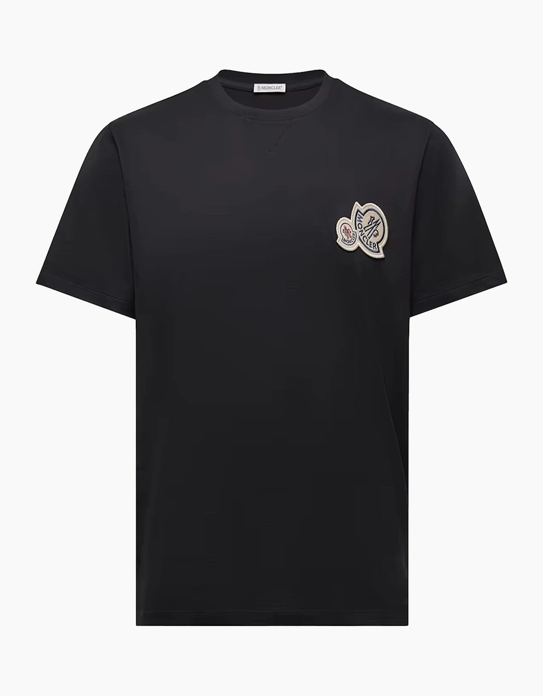 Double Logo T-Shirt Black, 7 of 6
