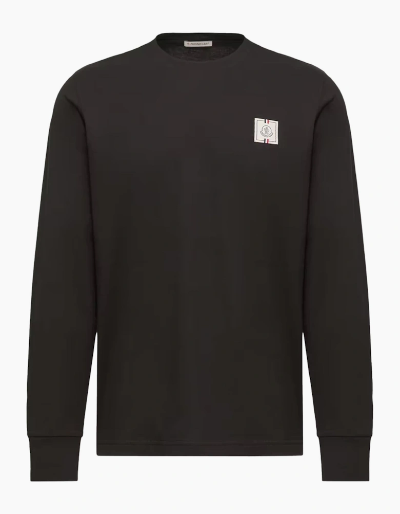 Patch Logo LS T-Shirt Black
