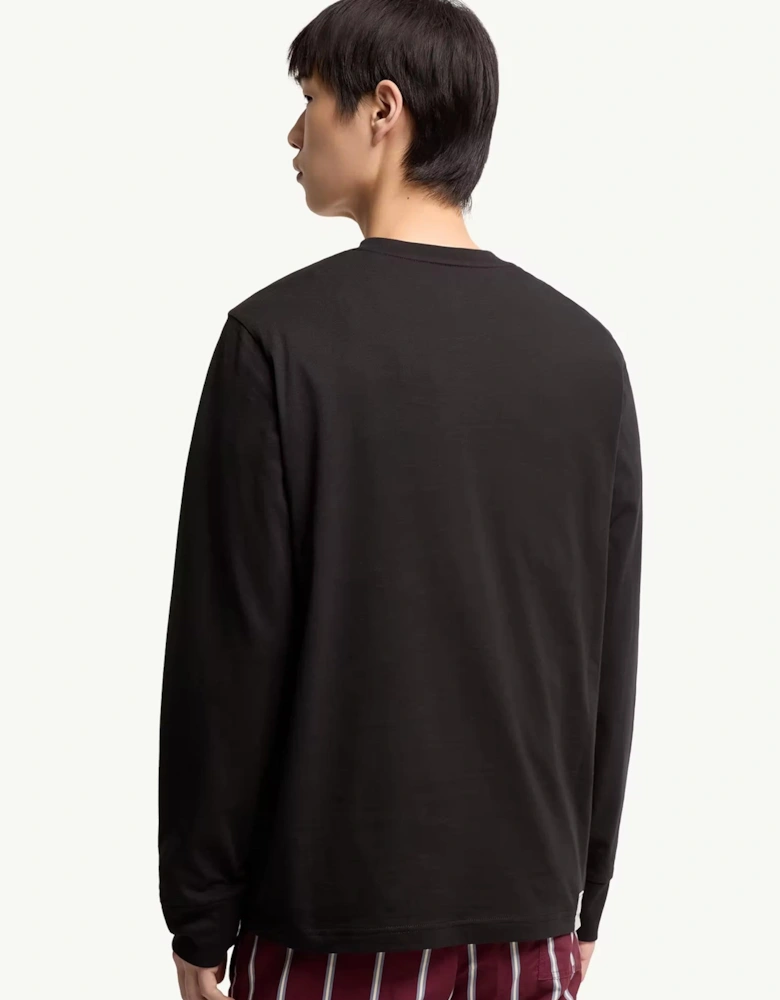 Patch Logo LS T-Shirt Black