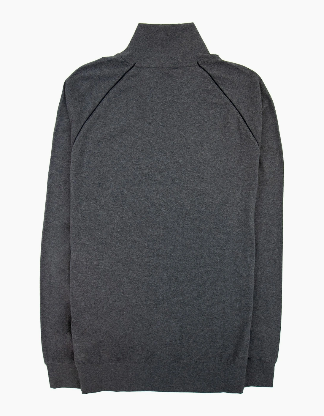 Hugo Boss Logo-embroidered Zip-up Jacket In Stretch Cotton Dark Grey 010