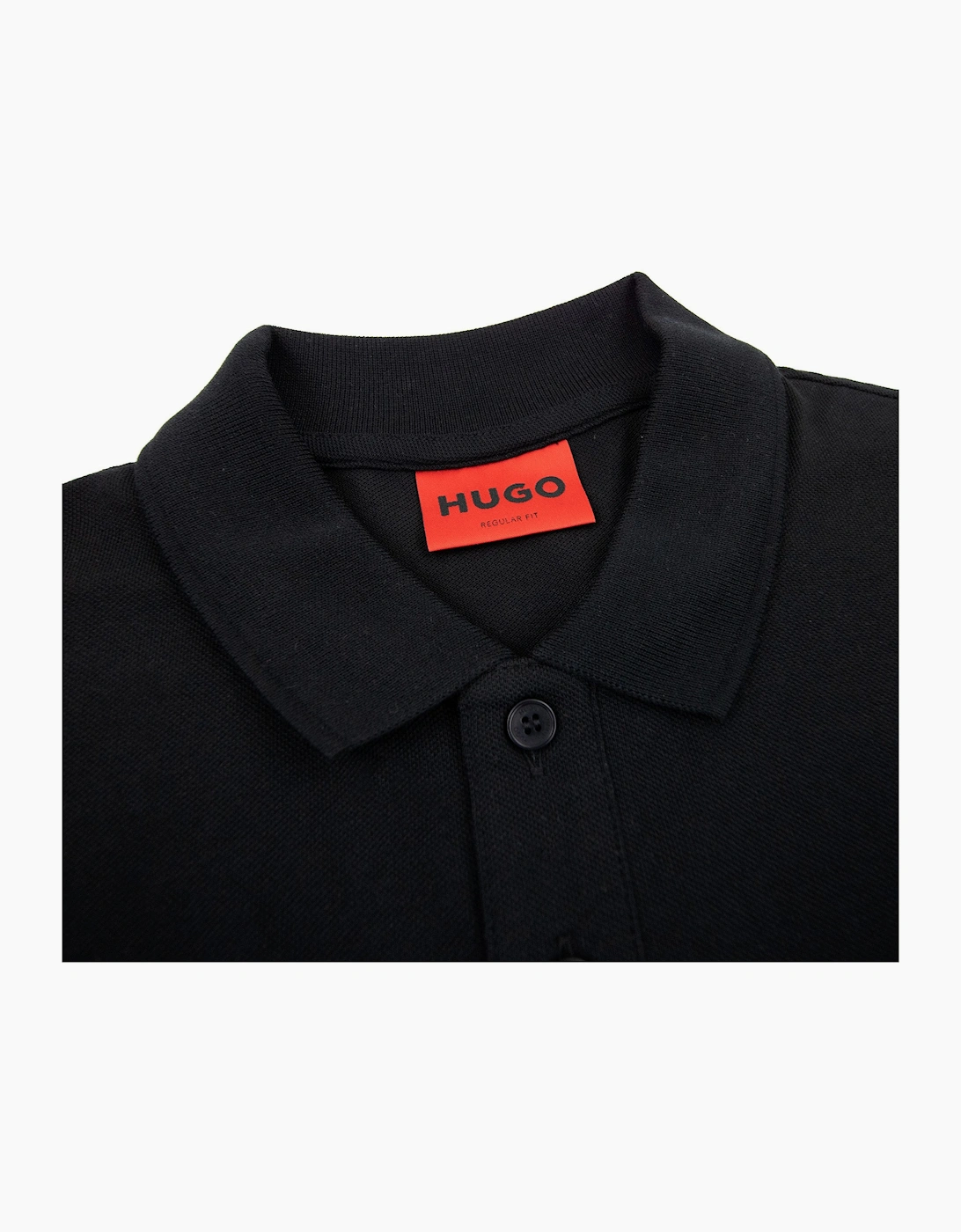 Hugo Donos222 Regular Fit Polo Black 001