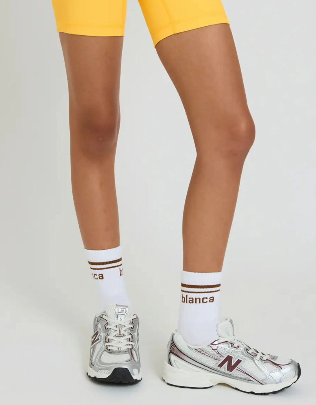 Blanca Sport Kids Sport Socks in White