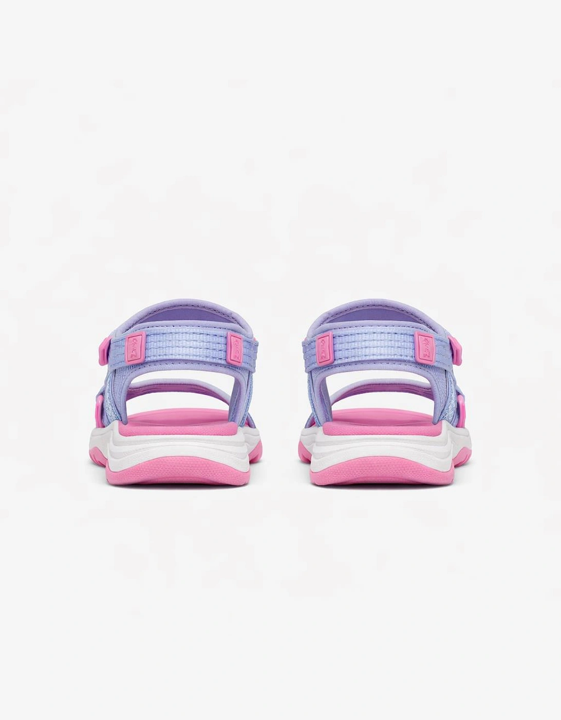 Skechers TREAD SEEKER Girls Ankle Strap Sandals Lavender/Pink