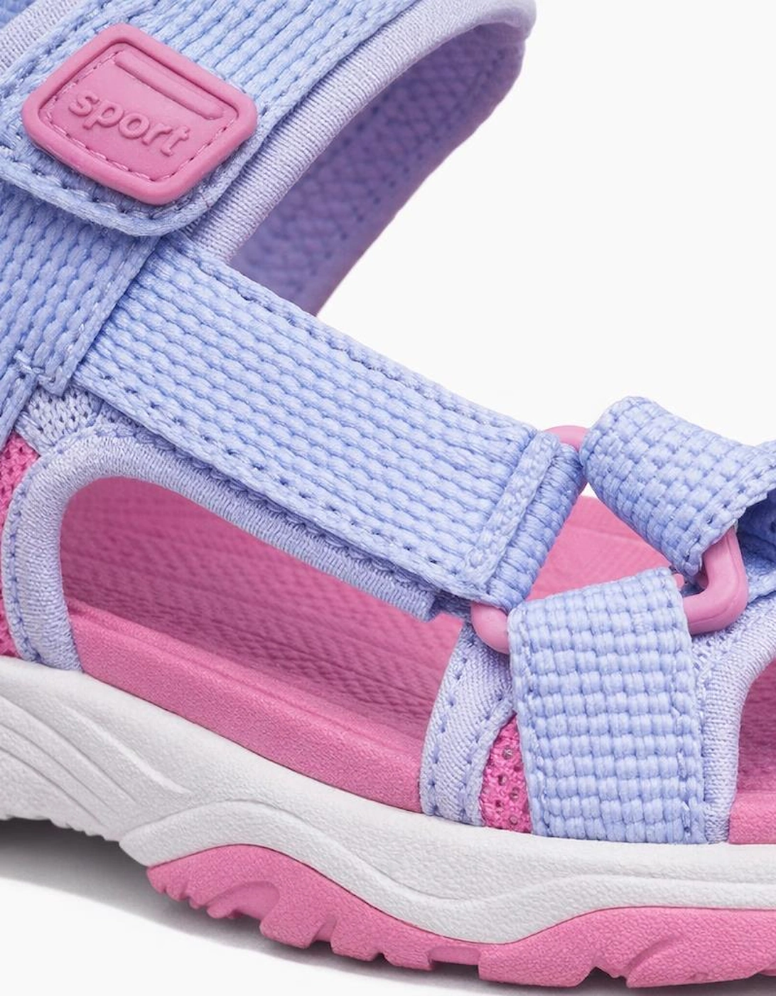 Skechers TREAD SEEKER Girls Ankle Strap Sandals Lavender/Pink
