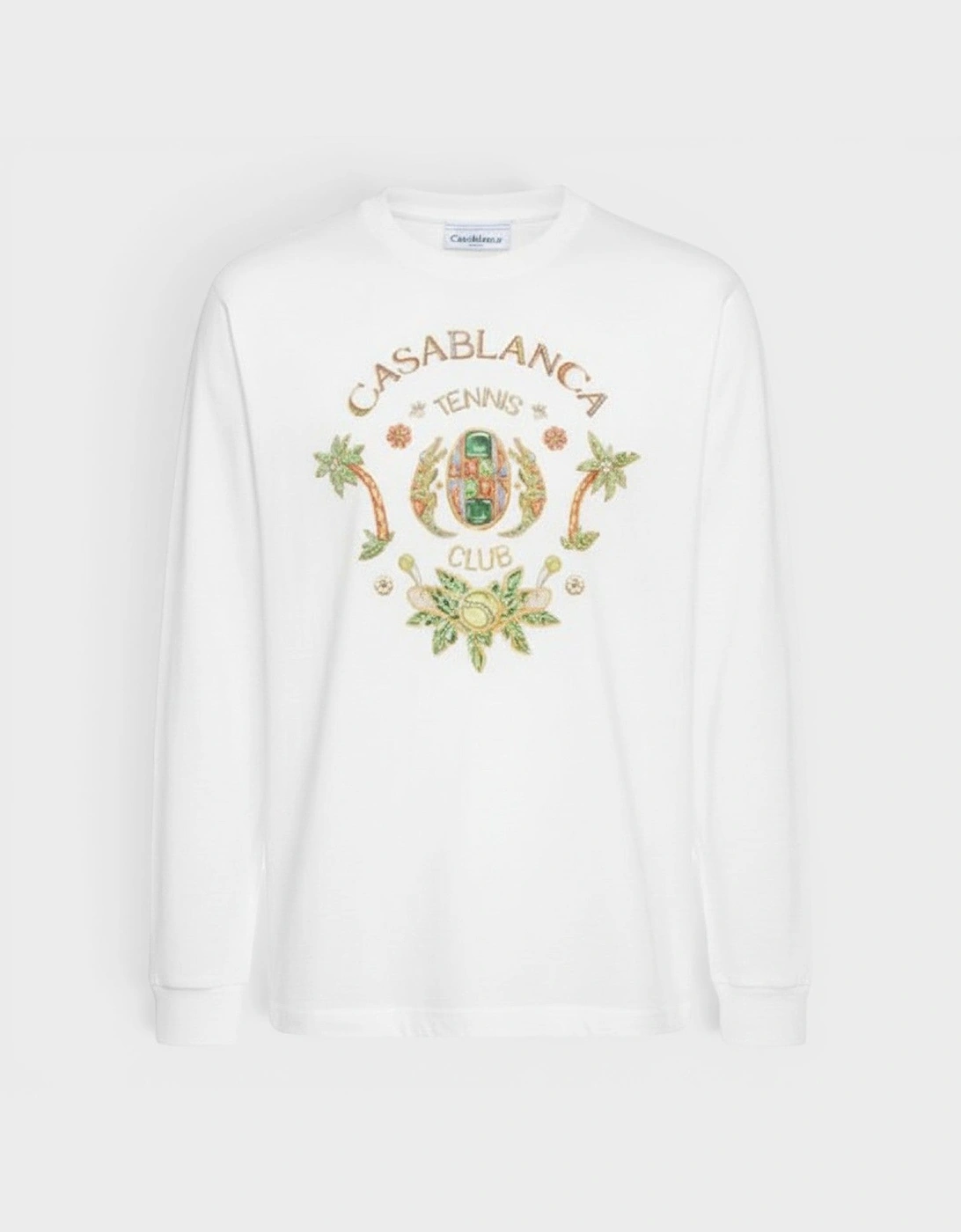 Joyaux D'Afrique Tennis Club Long Sleeve T-Shirt White