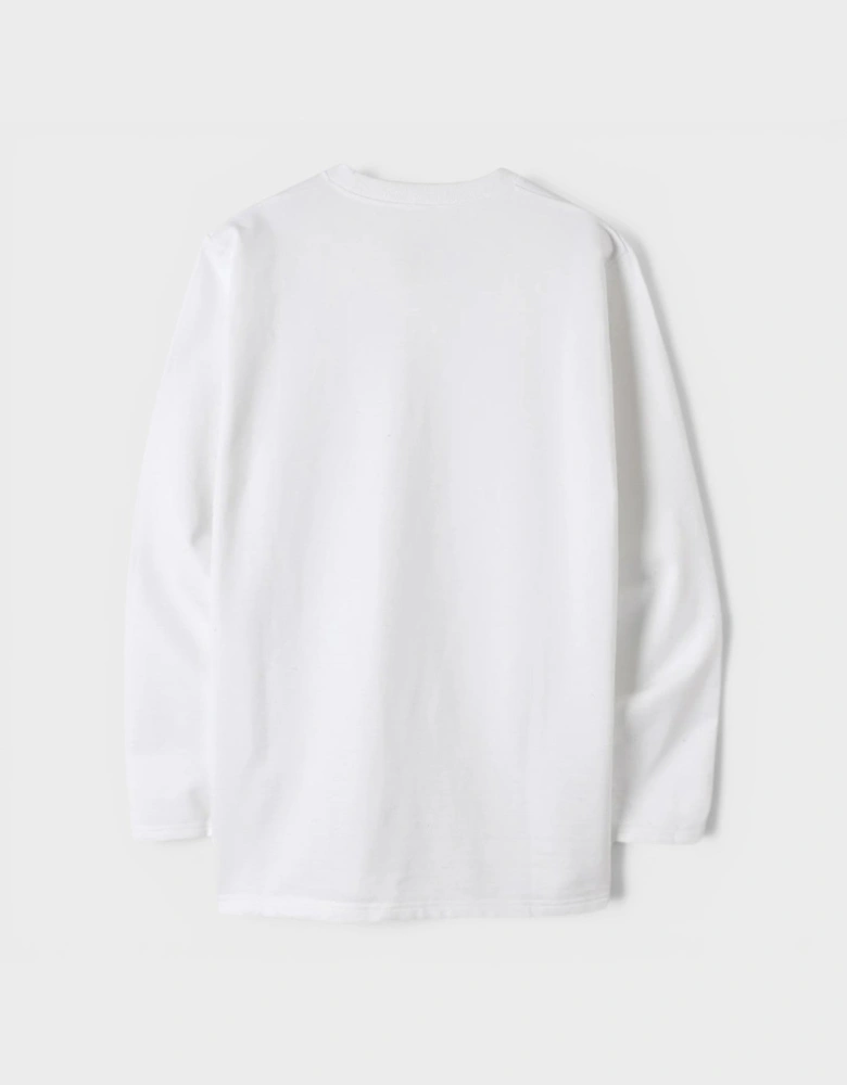Joyaux D'Afrique Tennis Club Long Sleeve T-Shirt White