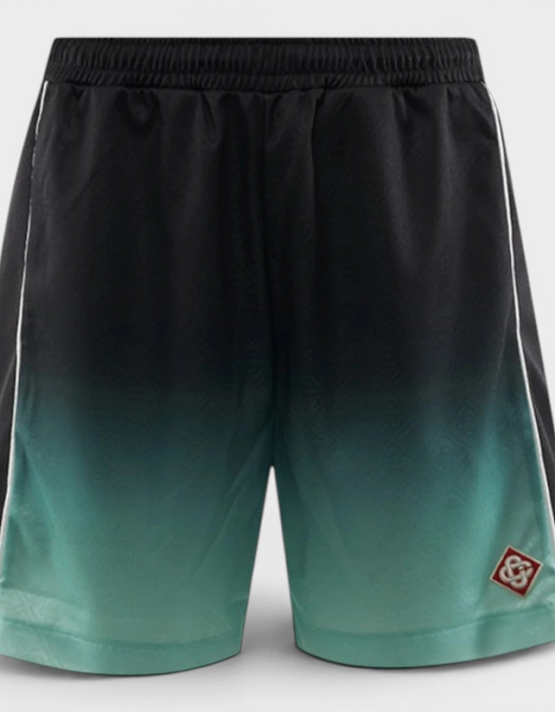Jacquard Monogram Gradient Football Shorts