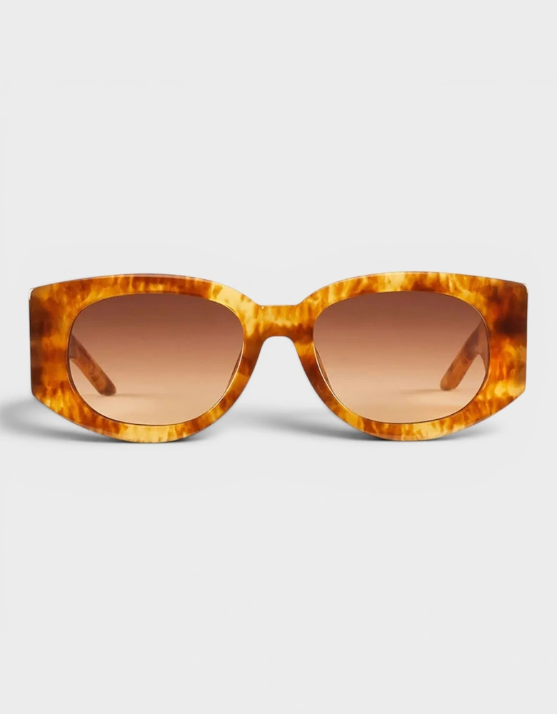 Memphis Sunglasses Gold Brown