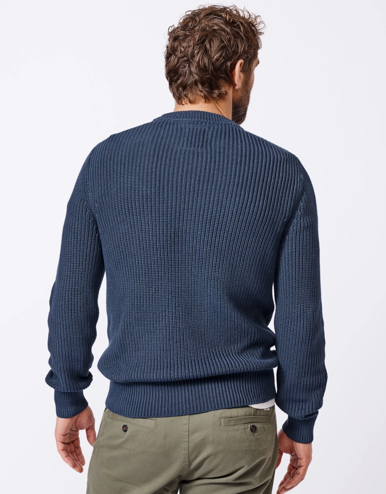 Martin Cotton Ribbed Crew Neck